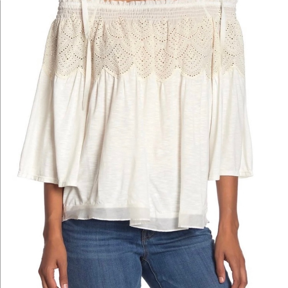 Hale Bob Off Shoulder Top L